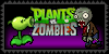 Plants Vs Zombies Stamp (Animated Sprites) by gunray10